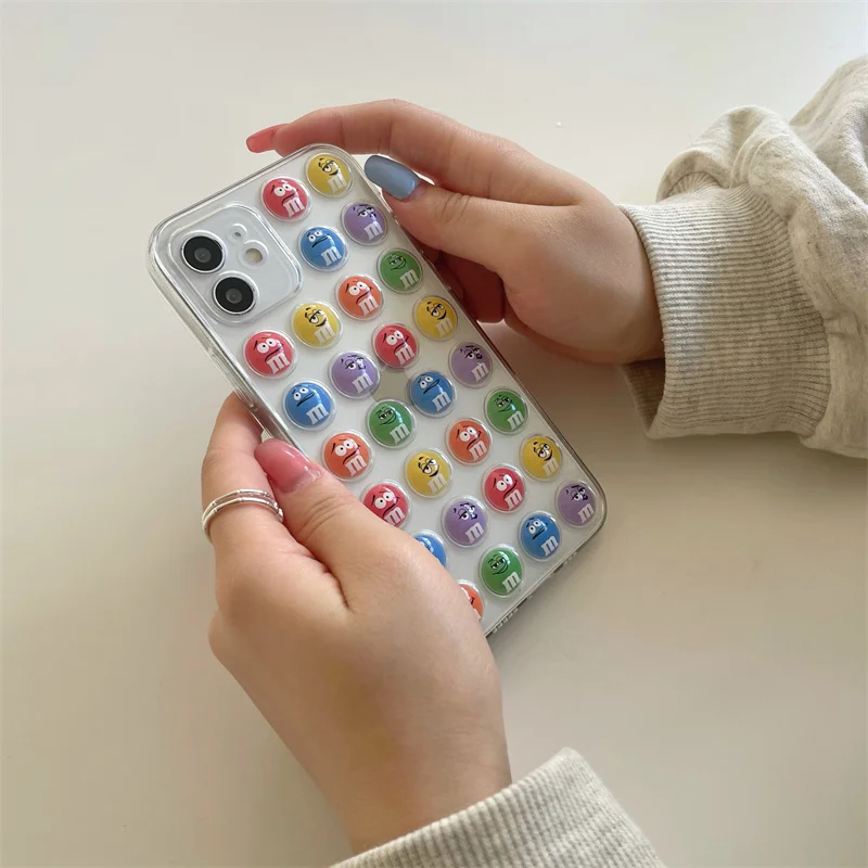 Милая яркая 3D пузырьковая Противоударная защита для IPhone11 12 Pro X XR XS Max 7 8 Plus Прозрачная мягкая задняя крышка
Милая яркая 3D пузырьковая Противоударная защита для IPhone11 12 Pro X XR XS Max 7 8 Plus Прозрачная мягкая задняя крышка