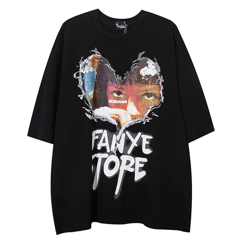 Mens Girl Graffiti Printed T Shirt Unisex Hiphop Short Sleeve Shirts 2021 Summer O-Neck Oversize Tops Tees 100% Cotton Shirts
Mens Girl Graffiti Printed T Shirt Unisex Hiphop Short Sleeve Shirts 2021 Summer O-Neck Oversize Tops Tees 100% Cotton Shirts