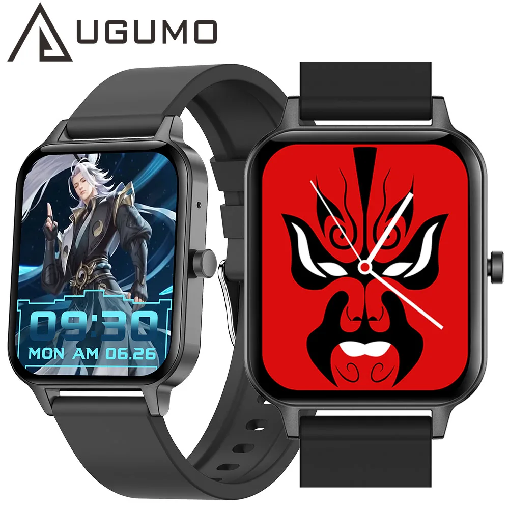 Смарт-часы UGUMO для мужчин и женщин, умные часы с функцией вызова, Bluetooth, пульсометром, тонометром
Смарт-часы UGUMO для мужчин и женщин, умные часы с функцией вызова, Bluetooth, пульсометром, тонометром