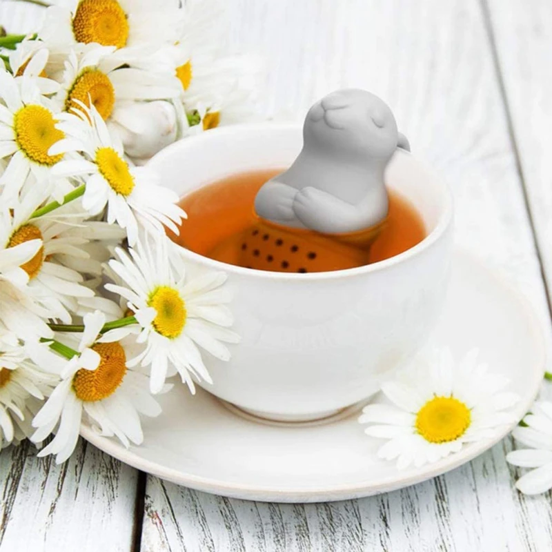 Tea Infusers Tea Strainers Tea Filters Tea Makers Rabbit Shape Silicone Material
Tea Infusers Tea Strainers Tea Filters Tea Makers Rabbit Shape Silicone Material