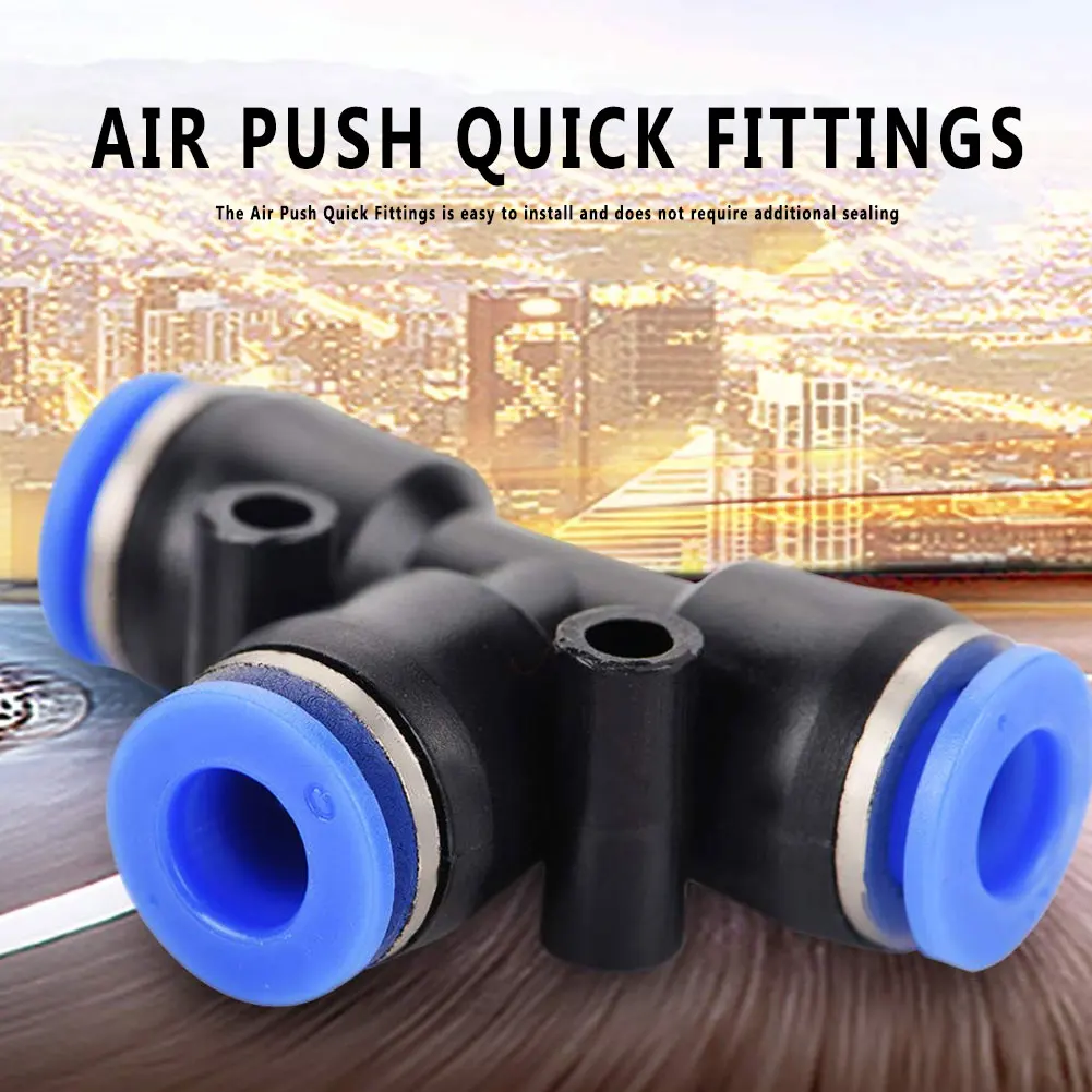 Air Push Type Quick Fittings Plastic Pneumatic Push Connector with PU6/PV6/PE6/PY6 for Connect Water Tube Fittings Black 40PCS
Air Push Type Quick Fittings Plastic Pneumatic Push Connector with PU6/PV6/PE6/PY6 for Connect Water Tube Fittings Black 40PCS