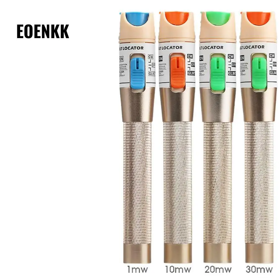 Golden Red Light Source Fiber Tester 5km/10km/20km/30km Pen Visual Fault Locator Compliant ST FC SC Connector
Golden Red Light Source Fiber Tester 5km/10km/20km/30km Pen Visual Fault Locator Compliant ST FC SC Connector