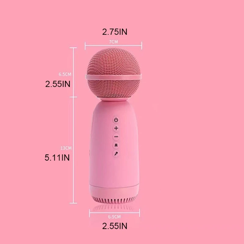 Wireless Portable Echo Reverb Microphone with Built-in Bluetooth and Selfie Mode for KTV, Party, Home and Travel Singing
Wireless Portable Echo Reverb Microphone with Built-in Bluetooth and Selfie Mode for KTV, Party, Home and Travel Singing