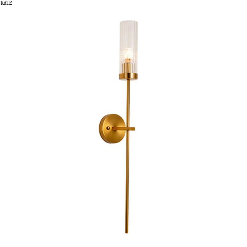 Modern Glass Wall Lamp Gold Led Wall Light Fixtures for Home Decor Bedroom Bathroom Mirror Lights Nordic Indoor Luminaire
Modern Glass Wall Lamp Gold Led Wall Light Fixtures for Home Decor Bedroom Bathroom Mirror Lights Nordic Indoor Luminaire