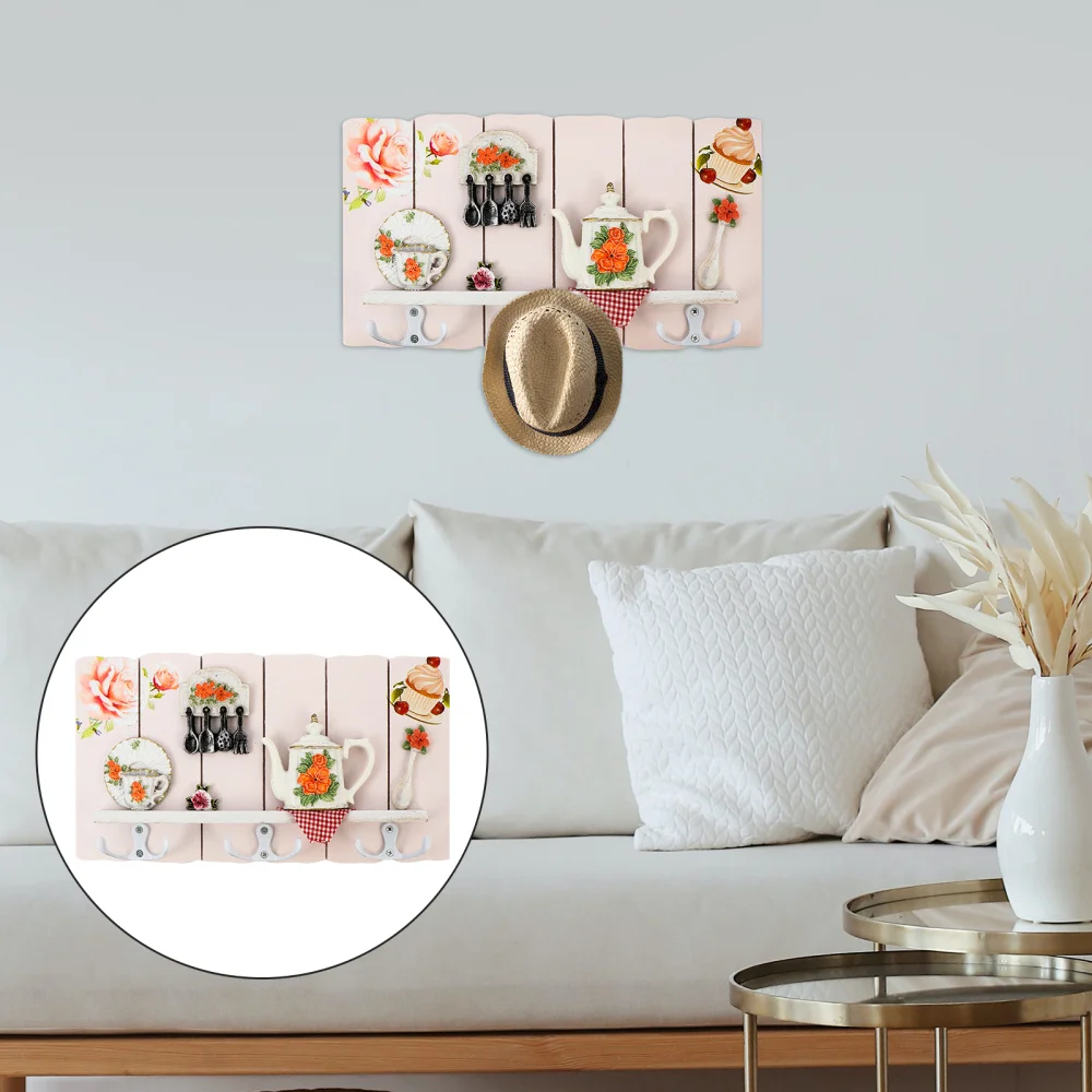 1Pc European Style Wall Decorative Plaques with Hanging Hooks Home Decor 
1Pc European Style Wall Decorative Plaques with Hanging Hooks Home Decor