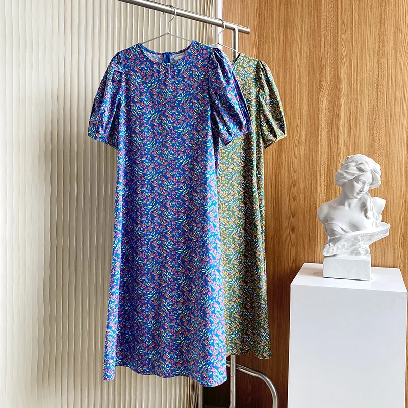 Puff Sleeve Floral Print Dress Vintage Women 2021 Korea Style New Summer Maxi Dresses For Women Maxi Party Vestidos
Puff Sleeve Floral Print Dress Vintage Women 2021 Korea Style New Summer Maxi Dresses For Women Maxi Party Vestidos