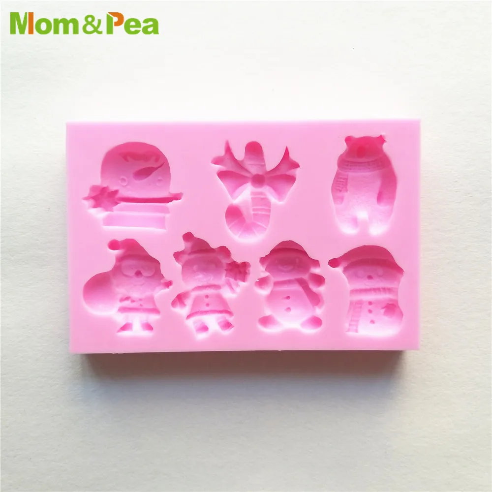 XK543 Christmas Related Shaped Silicone Mold Gum Paste Chocolate Ornamental Fondant Mould Cake Decoration Tools
XK543 Christmas Related Shaped Silicone Mold Gum Paste Chocolate Ornamental Fondant Mould Cake Decoration Tools