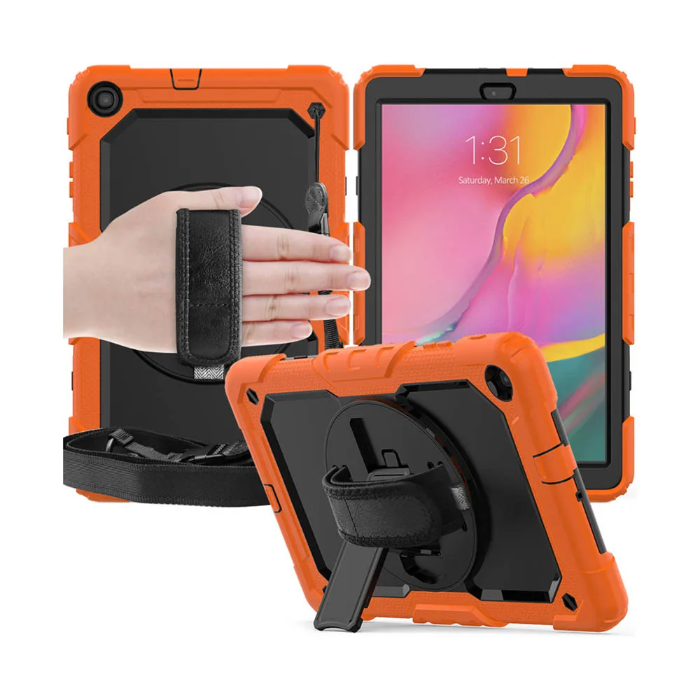 Rotation Hand Strap Kickstand Silicone Tablet Case Rotating Case Cool durable protective convenient Silicone Tablet Case
Rotation Hand Strap Kickstand Silicone Tablet Case Rotating Case Cool durable protective convenient Silicone Tablet Case