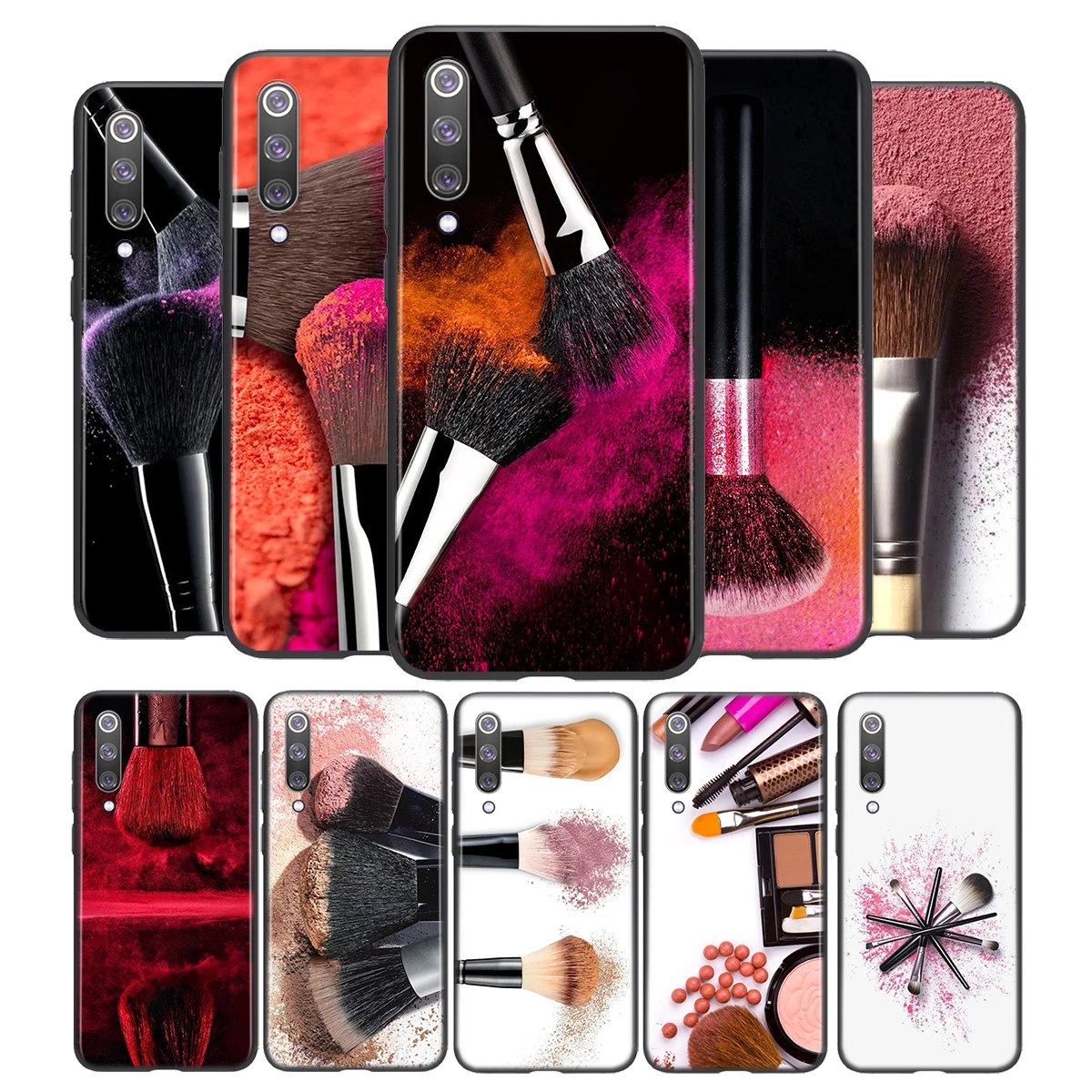 Fashion Make Up Brush For Xiaomi Mi 11i 11 10T 10i 9T 9 Note 10 Ultra Lite Pro 5G SE Black Phone Case Soft TPU Funda Capa
Fashion Make Up Brush For Xiaomi Mi 11i 11 10T 10i 9T 9 Note 10 Ultra Lite Pro 5G SE Black Phone Case Soft TPU Funda Capa