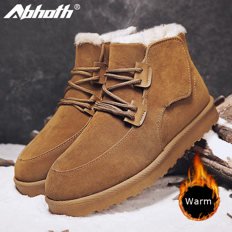 Abhoth Winter Lace-up Men Sneakers Keep Warm Comfortable Shoes Plus velvet Non-slip Wear-resistant Middle Cut Casual Shoes 39-44
Abhoth Winter Lace-up Men Sneakers Keep Warm Comfortable Shoes Plus velvet Non-slip Wear-resistant Middle Cut Casual Shoes 39-44