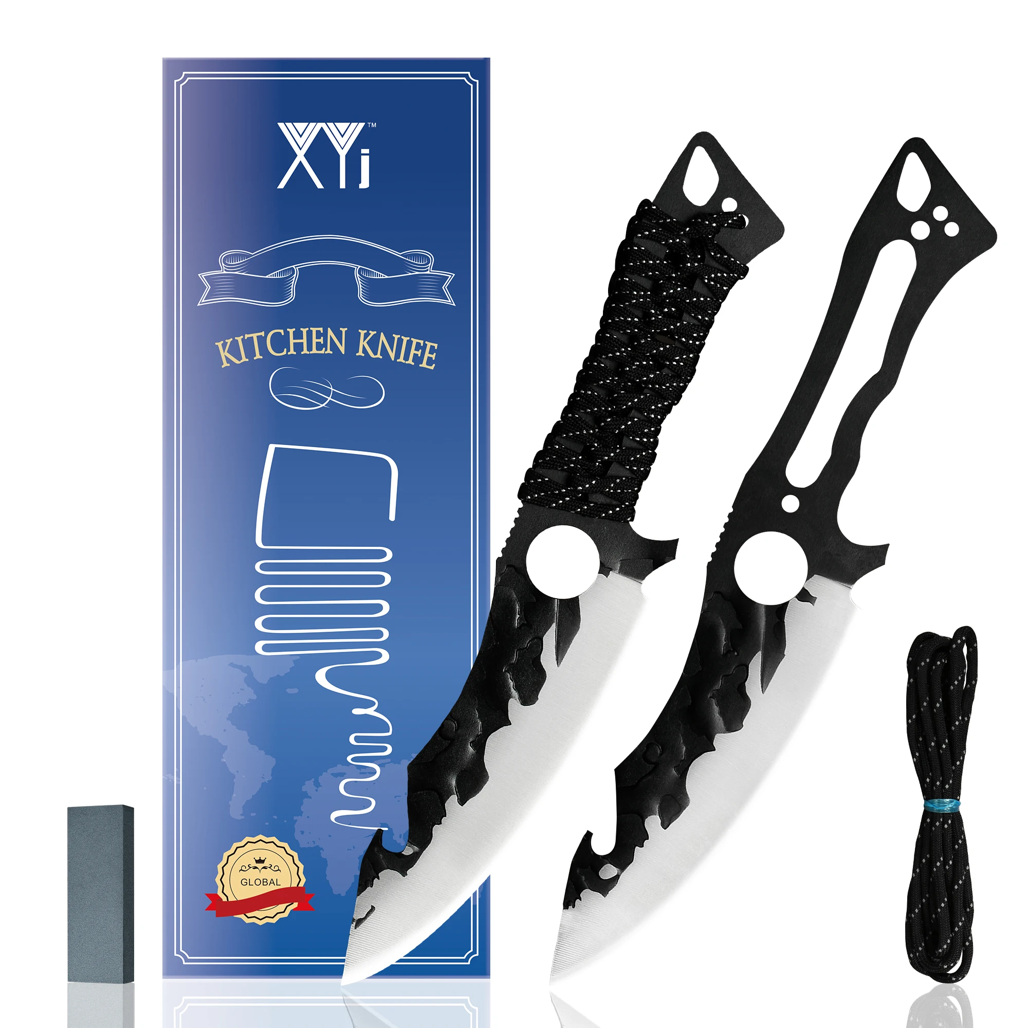 Stainless Steel Knives Set 2Pcs 5.5 Inch Forged Slicing Filleting Cutting Knife Tools DIY Handle Outdoor Camping Hiking Knives
Stainless Steel Knives Set 2Pcs 5.5 Inch Forged Slicing Filleting Cutting Knife Tools DIY Handle Outdoor Camping Hiking Knives