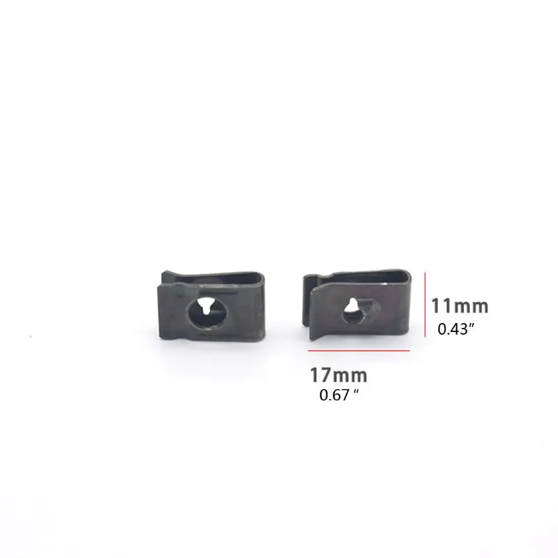 M4/M5 Motorcycle Anti-Rust U-Type Metal Clips Self-Tapping Screws Retainer Kit X6HF
M4/M5 Motorcycle Anti-Rust U-Type Metal Clips Self-Tapping Screws Retainer Kit X6HF