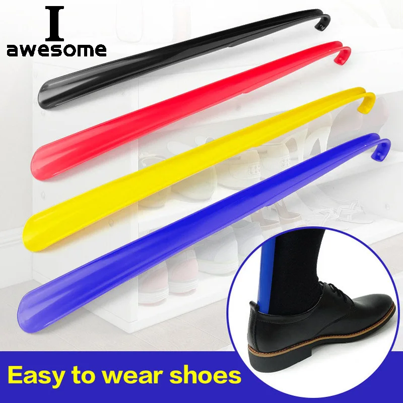 1PCS 58.5cm Easy To Use Plastic Long Handle Shoes horn Artifact Pull Pumping Shoes Professional Women Men Shoe Horn Shoes Spoon
1PCS 58.5cm Easy To Use Plastic Long Handle Shoes horn Artifact Pull Pumping Shoes Professional Women Men Shoe Horn Shoes Spoon