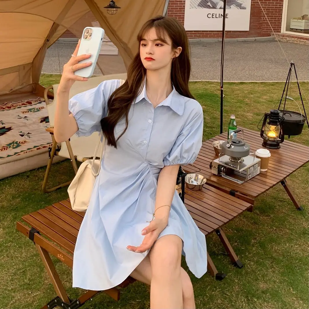 Han edition temperament will net price to the new pure color charge show thin waist drape design feeling hubble-bubble sleeve dr
Han edition temperament will net price to the new pure color charge show thin waist drape design feeling hubble-bubble sleeve dr