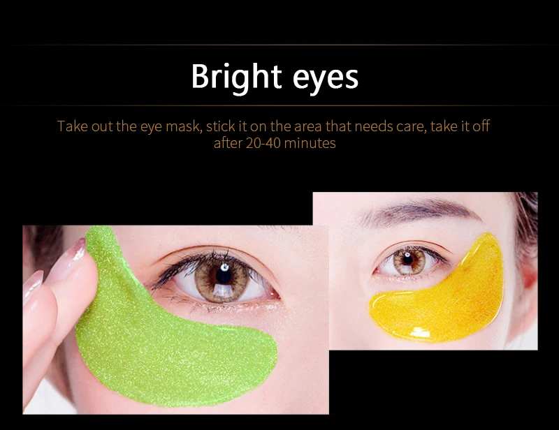 Gold Seaweed Black Pearl Eye Mask 60pcs Anti-Wrinkle Anti Aging Remove Dark Circles Collagen Eye Patches Under Eye Sleeping Mask
Gold Seaweed Black Pearl Eye Mask 60pcs Anti-Wrinkle Anti Aging Remove Dark Circles Collagen Eye Patches Under Eye Sleeping Mask