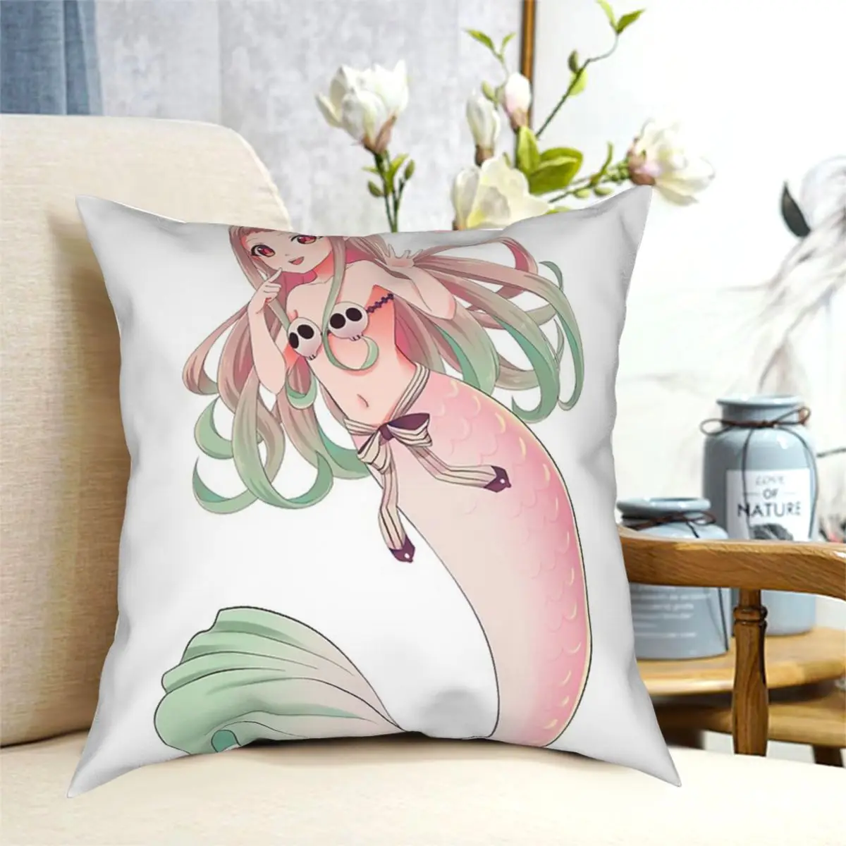 Jibaku Shounen Hanako Kun Mermaid Yashiro Nene Cushions for Sofa Casual Cushion Covers Decorative Throw Pillows Cover for home
Jibaku Shounen Hanako Kun Mermaid Yashiro Nene Cushions for Sofa Casual Cushion Covers Decorative Throw Pillows Cover for home