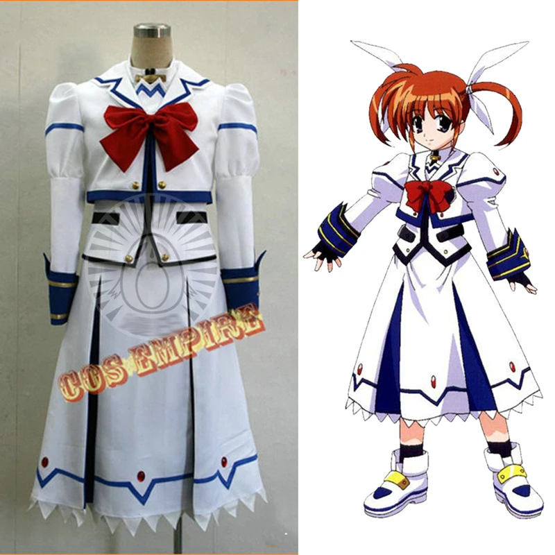 Anime Cosplay Costume Magical Girl Lyrical Nanoha Nanoha Takamachi Dress Girl Dress
Anime Cosplay Costume Magical Girl Lyrical Nanoha Nanoha Takamachi Dress Girl Dress