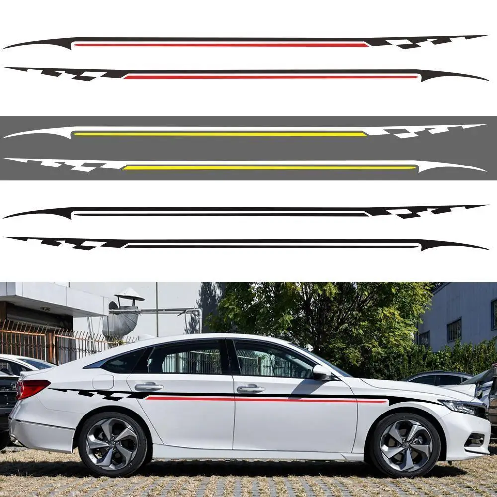 New Car Sticker Side Door Long Track Racing Body Stickers Vehicle Modification Waist Vinyl Sticker Car Styling Decals
New Car Sticker Side Door Long Track Racing Body Stickers Vehicle Modification Waist Vinyl Sticker Car Styling Decals