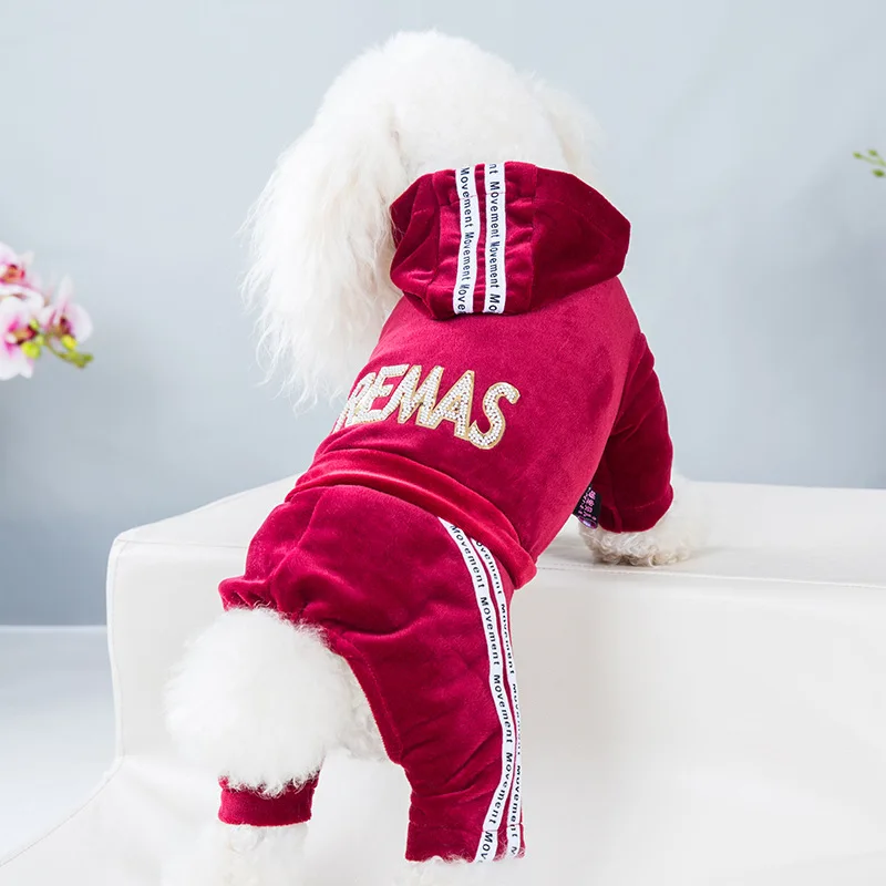Small Dog Four-Legged Sweater for Dogs Autumn and Winter Four Legs Clothes Dog Multi Colors Velvet Dog Halloween Costume
Small Dog Four-Legged Sweater for Dogs Autumn and Winter Four Legs Clothes Dog Multi Colors Velvet Dog Halloween Costume