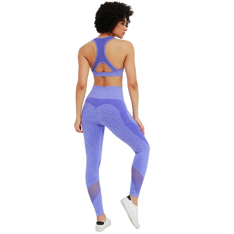 LUKITAS Fitness Woman Sportswear 2Piece Bra Pant Sportswear High Elastic Breathable Running Clothes For Women Sports Yoga Sets
LUKITAS Fitness Woman Sportswear 2Piece Bra Pant Sportswear High Elastic Breathable Running Clothes For Women Sports Yoga Sets