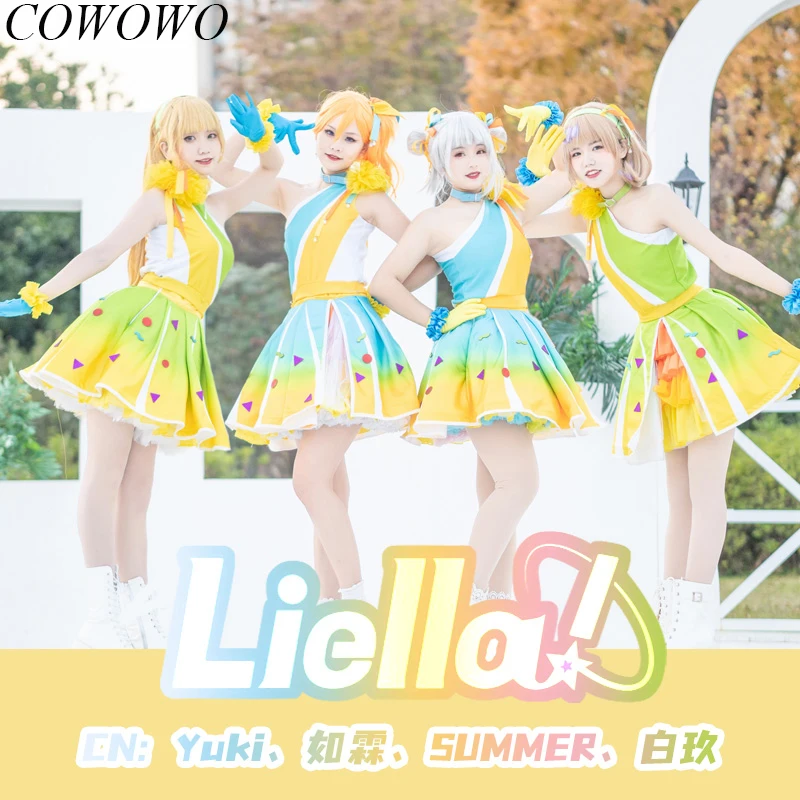 COWOWO Аниме! LoveLive!Liella! Солнечный свет! Новая команда Shibuya Kanon Arashi Chisato Tang Keke костюм для выступления униформа косплей костюм
COWOWO Аниме! LoveLive!Liella! Солнечный свет! Новая команда Shibuya Kanon Arashi Chisato Tang Keke костюм для выступления униформа косплей костюм