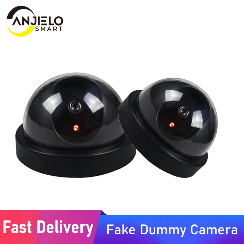 Black Security Indoor Dome Fake Camera Monitor LED Flashing Light Outdoor Simulated Surveillance IP Camera For Smart Home
Black Security Indoor Dome Fake Camera Monitor LED Flashing Light Outdoor Simulated Surveillance IP Camera For Smart Home