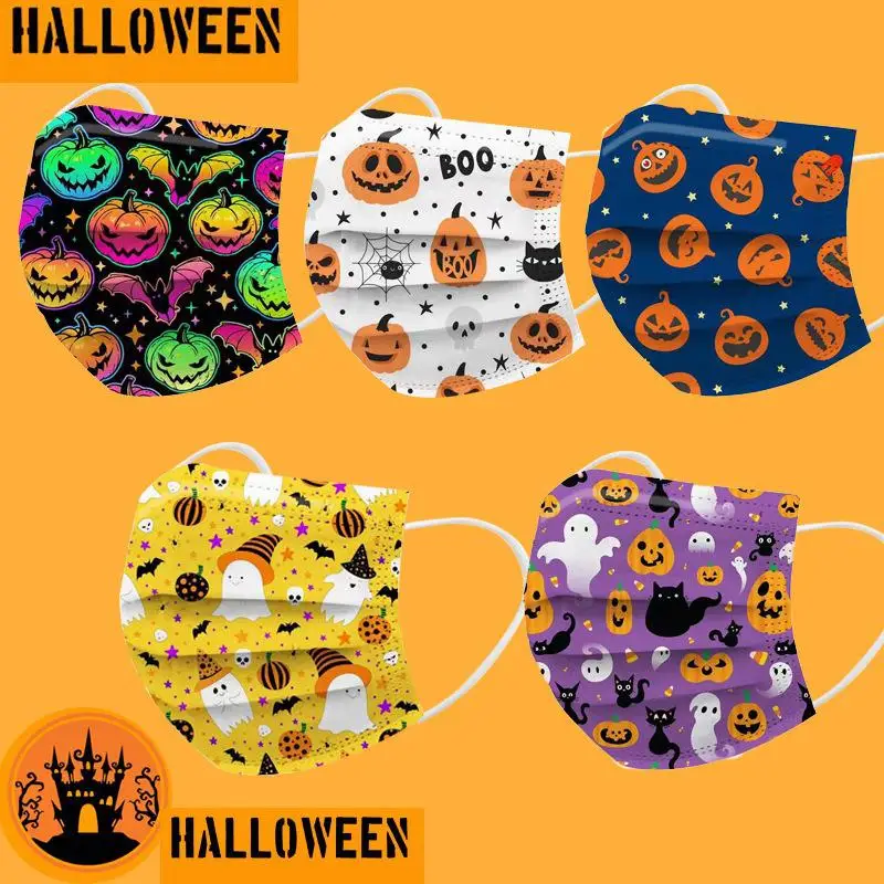 50/100pcs Halloween Cosplay Cartoon Kid/ Adult Masks 3-Layer Meltblown Cloth Skin-friendly Face Mouth Mask Earloop Fast Delivery
50/100pcs Halloween Cosplay Cartoon Kid/ Adult Masks 3-Layer Meltblown Cloth Skin-friendly Face Mouth Mask Earloop Fast Delivery