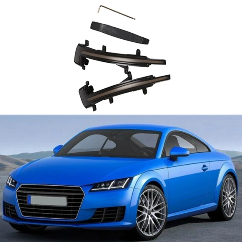 TOP -Car Sequential LED Side Mirror Blink Turn Signal Light For- TT TTS 2006-2014 R8 8J0949101
TOP -Car Sequential LED Side Mirror Blink Turn Signal Light For- TT TTS 2006-2014 R8 8J0949101