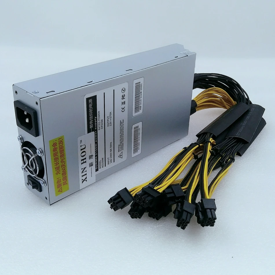 New BTC LTC DASH ZEC Miner PSU 2150W Power Supply For Antminer S9 S9k L3 Z9mini Z11 Ebit E9i E10.2 E10.3 Innosilicon A9 X10 Z1+
New BTC LTC DASH ZEC Miner PSU 2150W Power Supply For Antminer S9 S9k L3 Z9mini Z11 Ebit E9i E10.2 E10.3 Innosilicon A9 X10 Z1+