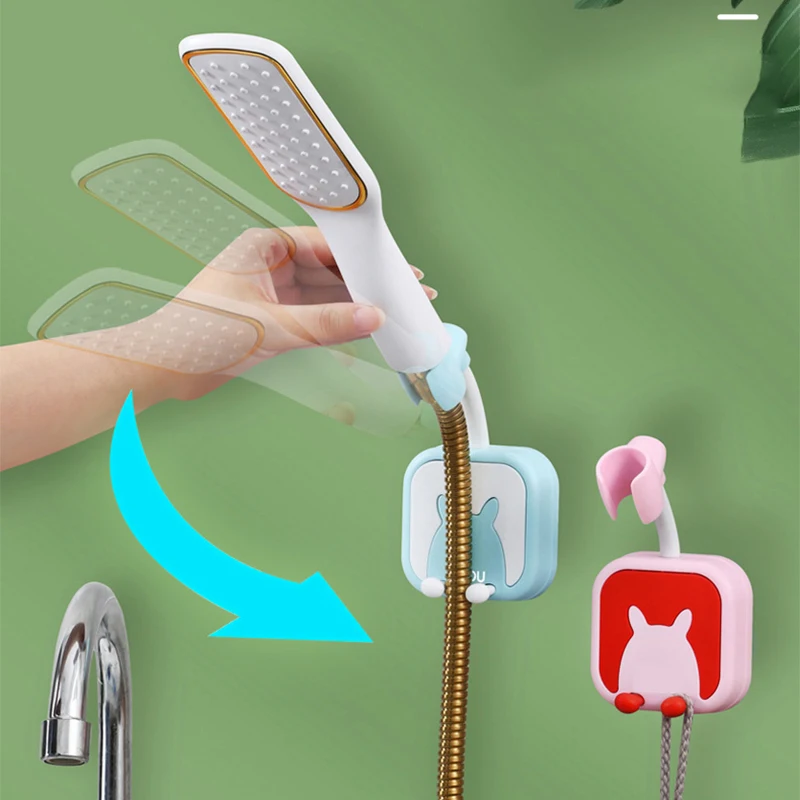 1pc Shower Head Holder Adjustable Self-Adhesive Shower Head Bracket Wall Mount with 2 Hooks Stand ABS Bathroom Universal
1pc Shower Head Holder Adjustable Self-Adhesive Shower Head Bracket Wall Mount with 2 Hooks Stand ABS Bathroom Universal