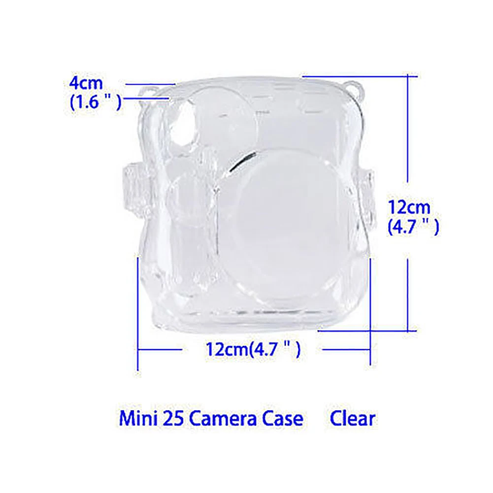Camera Bag Camera Case Protective Cover Crystal Protective Case For Instax MINI25 Special Crystal Protection Cover
Camera Bag Camera Case Protective Cover Crystal Protective Case For Instax MINI25 Special Crystal Protection Cover