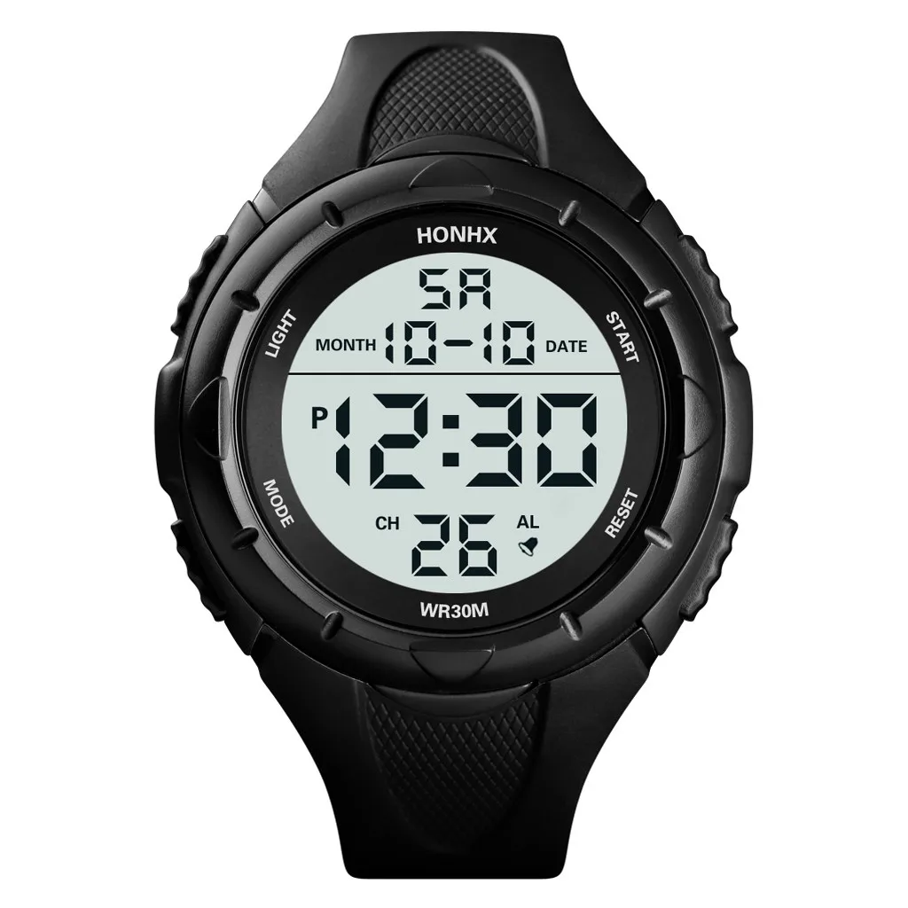 HONHX Sport Watch Men Digital Water Resistant Multi-Function Outdoor Electronic Wristwatch Chic Men's Watches Horloge Heren 40*
HONHX Sport Watch Men Digital Water Resistant Multi-Function Outdoor Electronic Wristwatch Chic Men's Watches Horloge Heren 40*