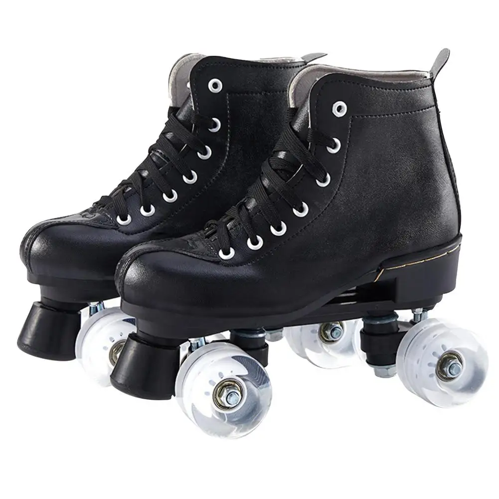 Black Double-row Skates Adults And Children Flashing Roller Skates Adjustable Wear-resistant Skates Suitable For Beginners
Black Double-row Skates Adults And Children Flashing Roller Skates Adjustable Wear-resistant Skates Suitable For Beginners