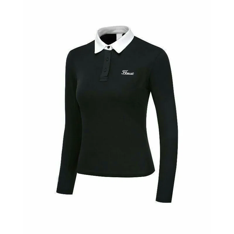 Ladies Golf Wear T-shirt Lidies Long Sleeve Polyester Spring Outdoor Sports Sweat Shirt
Ladies Golf Wear T-shirt Lidies Long Sleeve Polyester Spring Outdoor Sports Sweat Shirt