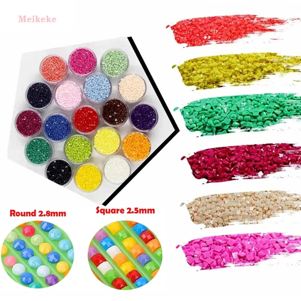 Wholesale DMC 447 Colour Full Round/Square Diamond Rhinestone Painting Diy Diamond Art Sale Full Stone Crystal Beads Accessory 
Wholesale DMC 447 Colour Full Round/Square Diamond Rhinestone Painting Diy Diamond Art Sale Full Stone Crystal Beads Accessory