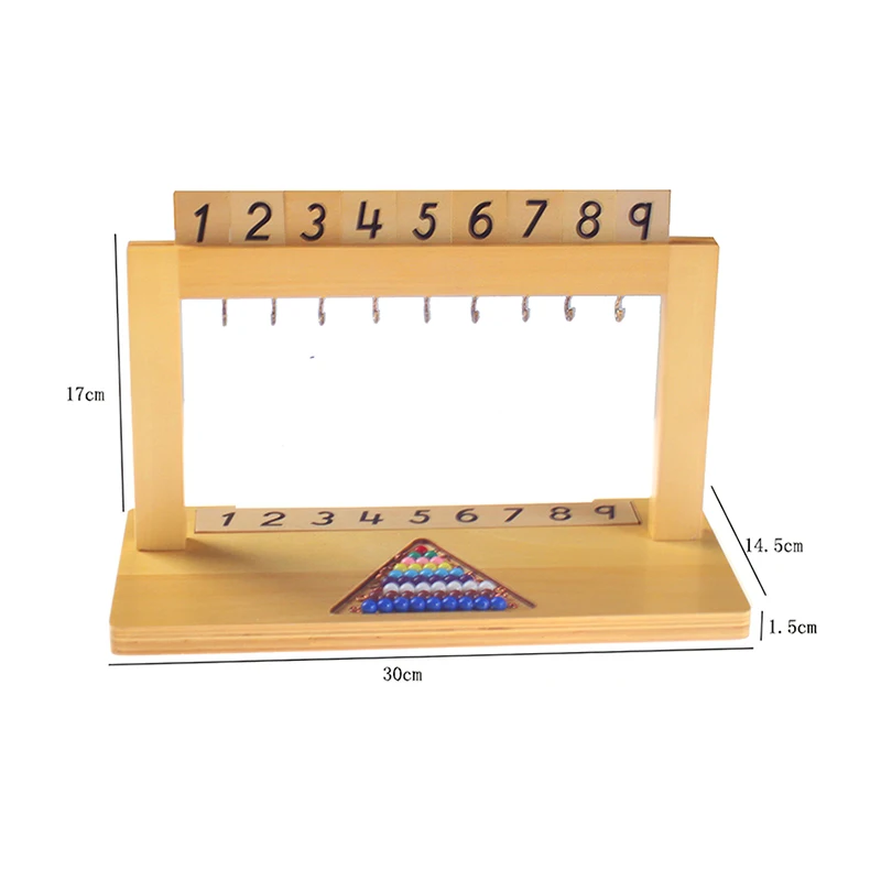Kids Montessori Teaching Math Toys Digitals Numbers Hanger And Color Beads Stairs For Ten Board Preschool School Training Toys
Kids Montessori Teaching Math Toys Digitals Numbers Hanger And Color Beads Stairs For Ten Board Preschool School Training Toys