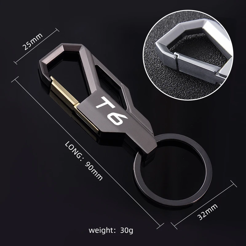 High-Grade Car Key Chain Jewelry Key Rings Holder Genuine Bag Pendant Metal Alloy key ring For Volvo T6 S60 S90 Auto Accessories
High-Grade Car Key Chain Jewelry Key Rings Holder Genuine Bag Pendant Metal Alloy key ring For Volvo T6 S60 S90 Auto Accessories