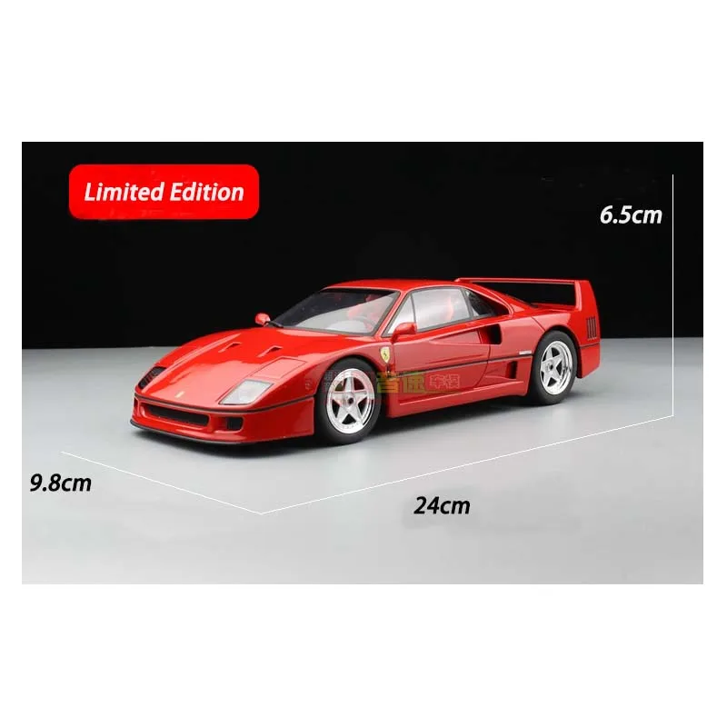 GT Spirit 1:18 FERRARI F40 supercar Collect die-casting simulation resin car model The door can't be opened Arts and Crafts
GT Spirit 1:18 FERRARI F40 supercar Collect die-casting simulation resin car model The door can't be opened Arts and Crafts