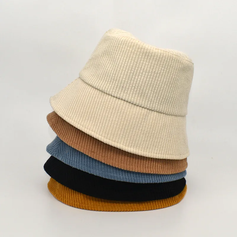 New Corduroy Bucket Hat Women Panama Winter Autumn Warm Solid Streetwear Folding Travel Sun Cap Big Wide Visor Vintage Flat Hat
New Corduroy Bucket Hat Women Panama Winter Autumn Warm Solid Streetwear Folding Travel Sun Cap Big Wide Visor Vintage Flat Hat