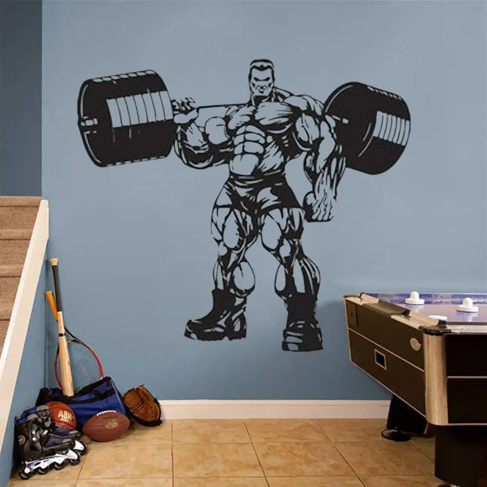 Wall Decals for Bedroom Motivation workout gym fitness decoration Vinyl Decal Bedroom sport bodybuilding Sticker decor HQ101
Wall Decals for Bedroom Motivation workout gym fitness decoration Vinyl Decal Bedroom sport bodybuilding Sticker decor HQ101