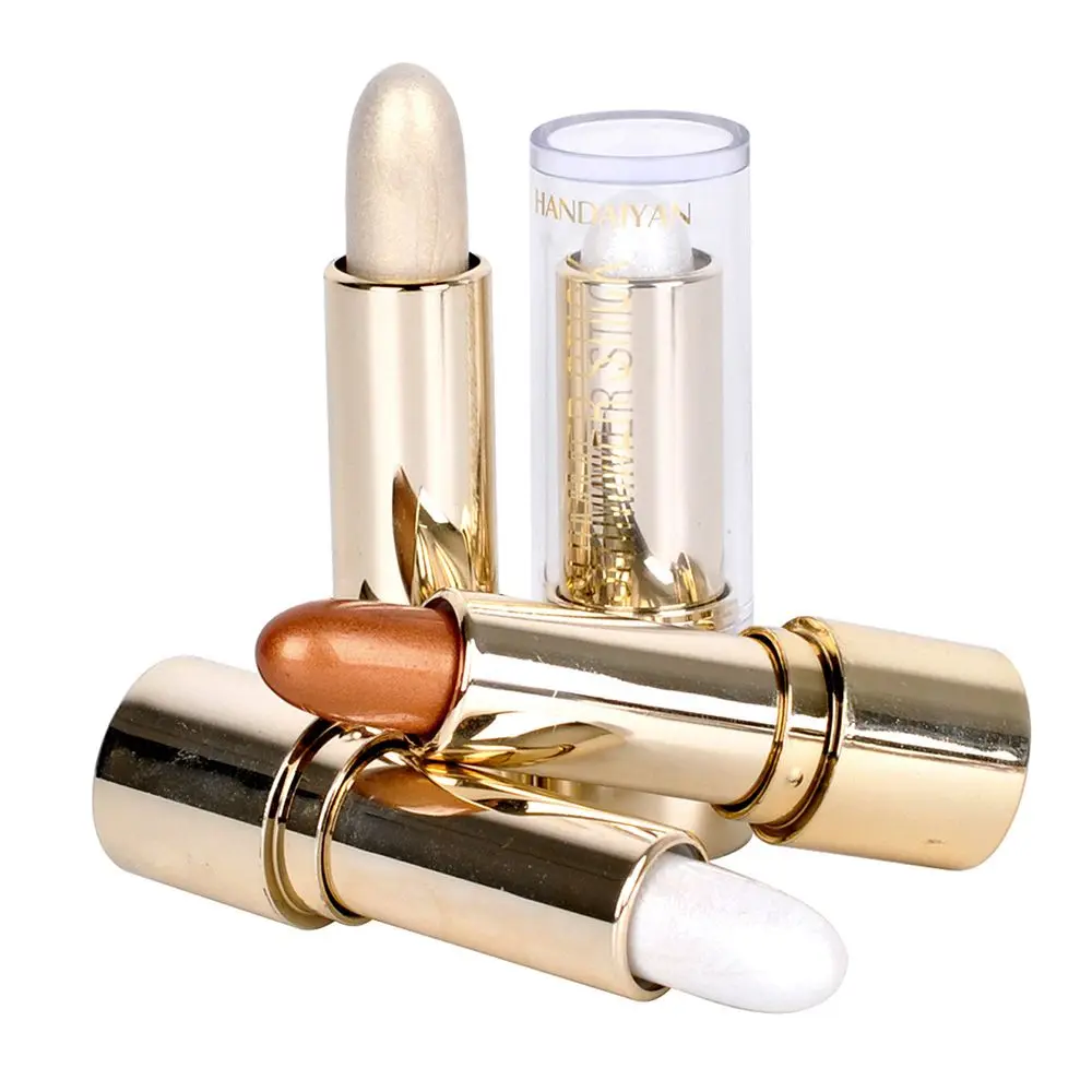 3 Colors 3D Face Brighten Highlighter Bar Cosmetic Face Contour Bronzer Shimmer Highlighter Stick Concealer Cream Makeup tool
3 Colors 3D Face Brighten Highlighter Bar Cosmetic Face Contour Bronzer Shimmer Highlighter Stick Concealer Cream Makeup tool