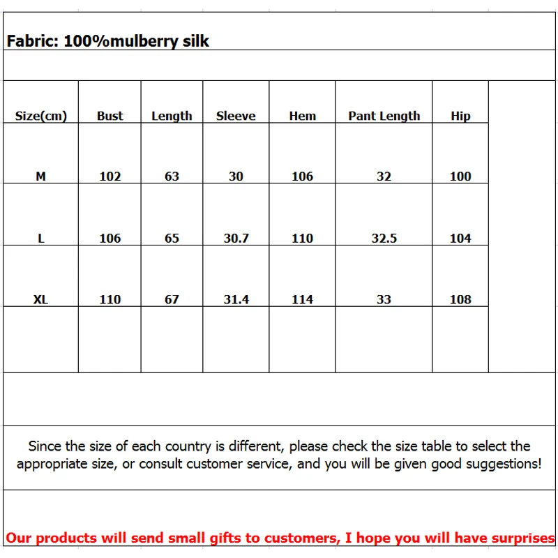 New Pajamas 100% Mulberry Silk Comfortable Home Service V-Neck Short-Sleeved Shorts Pajama Set
New Pajamas 100% Mulberry Silk Comfortable Home Service V-Neck Short-Sleeved Shorts Pajama Set