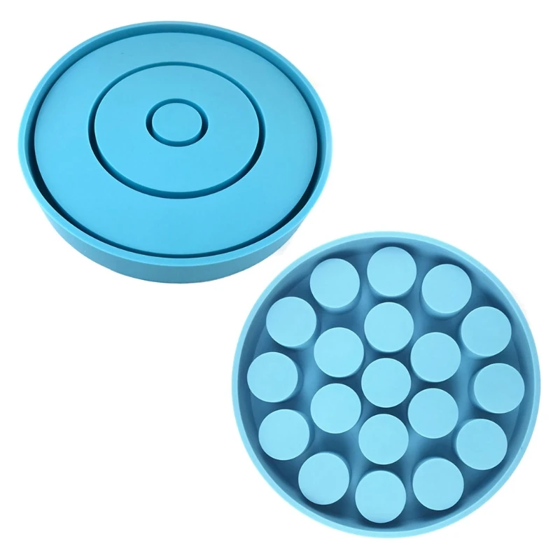 2 Pieces Silicone Mould for Lipstick Storage Box Used to Store Lipstick Conveniently Gift for Female Friends or Family
2 Pieces Silicone Mould for Lipstick Storage Box Used to Store Lipstick Conveniently Gift for Female Friends or Family