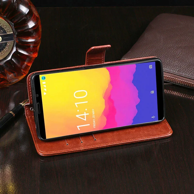 Чехол-книжка Blackview Max 1 6 18 дюйма кошелек искусственная кожа высококачественный