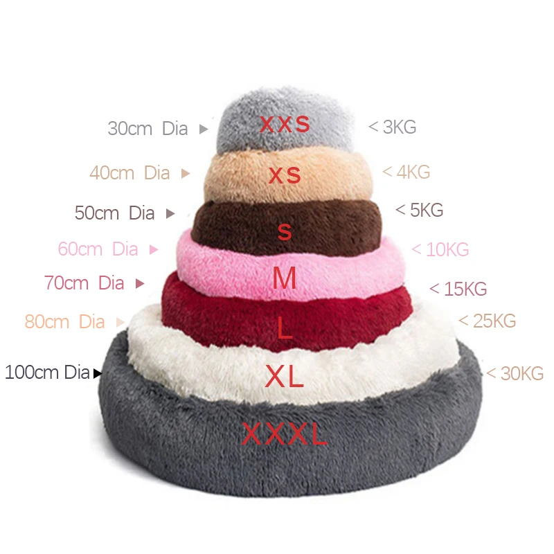 Long Plush Fluffy Pet Dog Bed Claming Dog Beds Donut Round Cat Dog Bench Soft Warm Chihuahua Kennel Large Mat Pet Supplies
Long Plush Fluffy Pet Dog Bed Claming Dog Beds Donut Round Cat Dog Bench Soft Warm Chihuahua Kennel Large Mat Pet Supplies