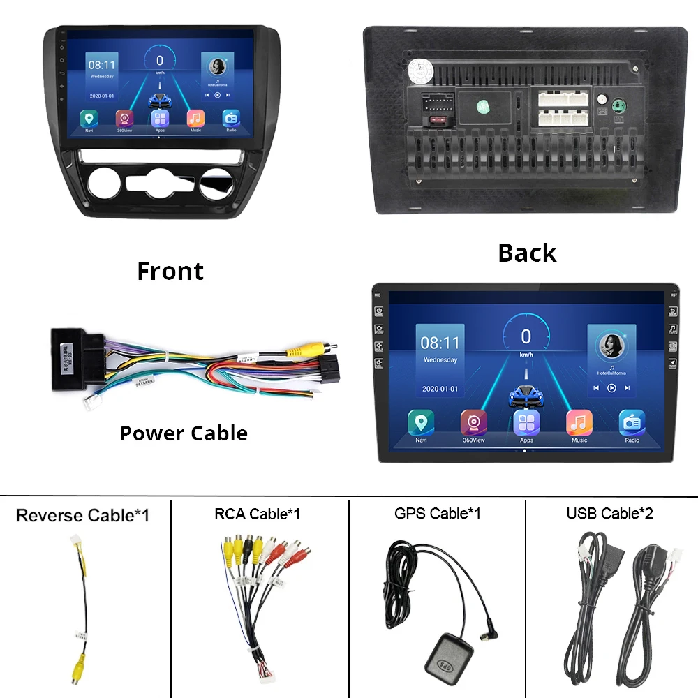 2din Android 9.0 Car Radio For VW Volkswagen Sagitar 2012-2015 Multimedia Player Car DVD Navigation 2 Din DVD Player 4G+64G
2din Android 9.0 Car Radio For VW Volkswagen Sagitar 2012-2015 Multimedia Player Car DVD Navigation 2 Din DVD Player 4G+64G