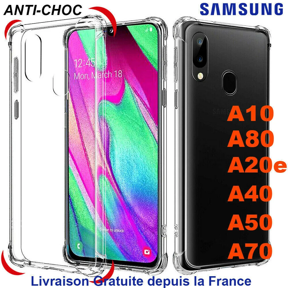 For Samsung A20e A10 A42 A51 J6Plus J4 A6 S21 S20 S10 S8 S9 Coque Gel Transparente
For Samsung A20e A10 A42 A51 J6Plus J4 A6 S21 S20 S10 S8 S9 Coque Gel Transparente