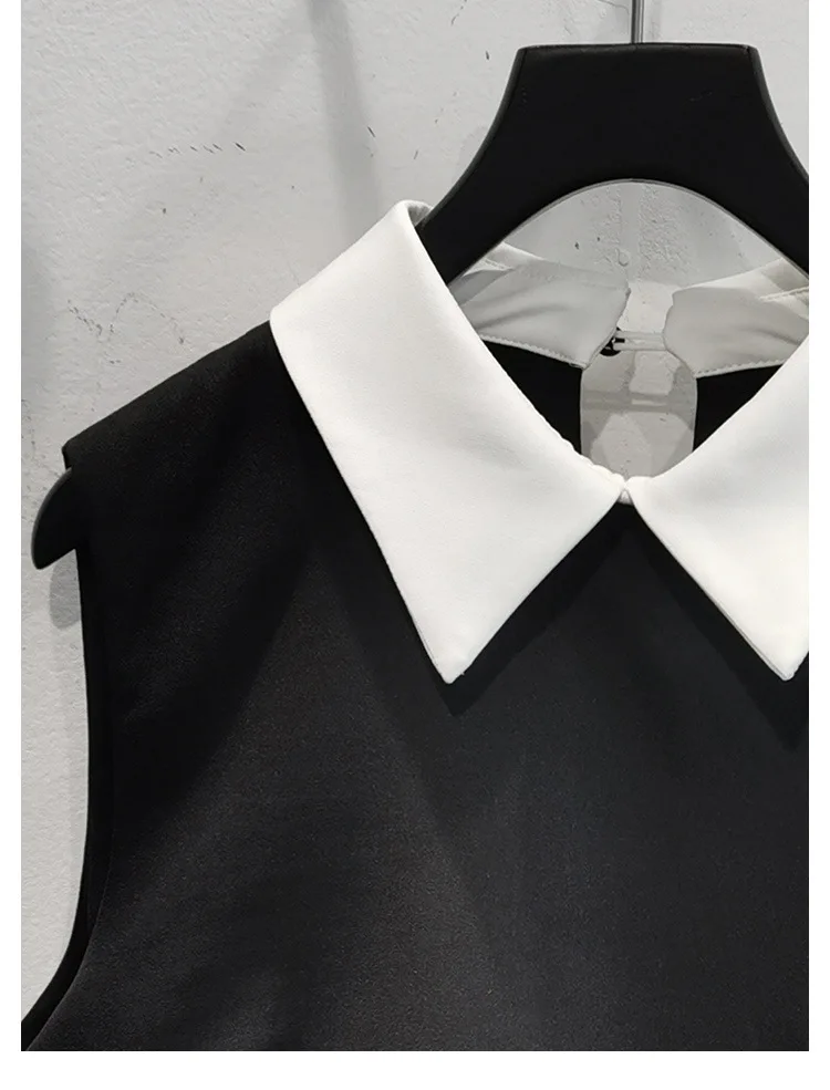High Quality Autumn and Winter New Age Reduction Elegant Versatile Sleeveless Cascading Dress Female Trend
High Quality Autumn and Winter New Age Reduction Elegant Versatile Sleeveless Cascading Dress Female Trend