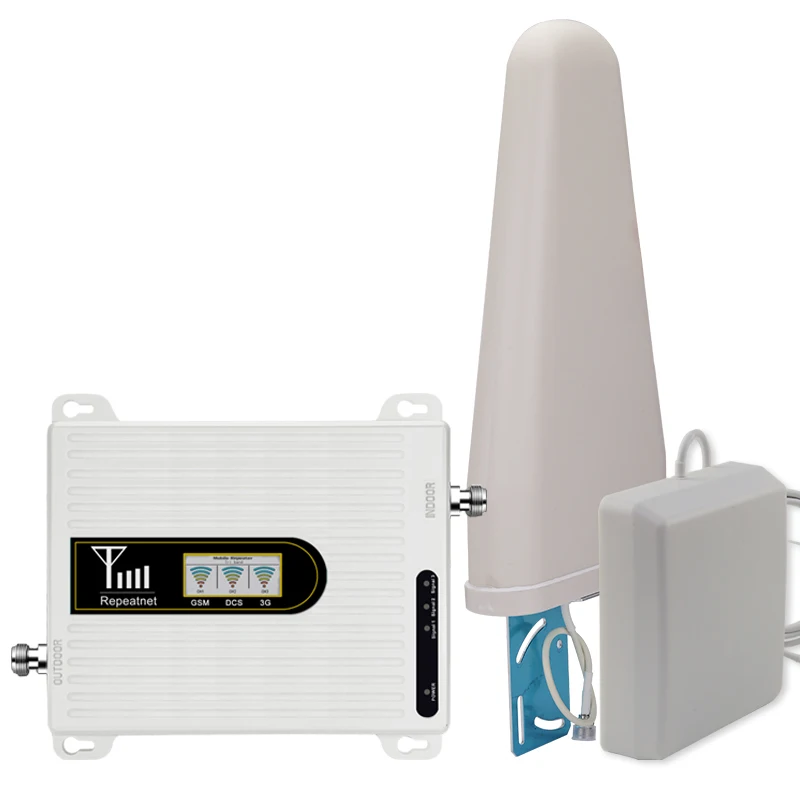GSM 3g 4g повторитель сигнала LTE 1800 UMTS 900 2100 трехдиапазонный усилитель 4G Мобильный
