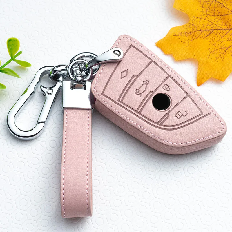 Leather Car Remote Key Case Cover Shell For BMW 1 2 3 4 5 6 7 Series X1 X3 X4 X5 X6 F30 F34 F10 F07 F20 G30 F15 F16 Protection
Leather Car Remote Key Case Cover Shell For BMW 1 2 3 4 5 6 7 Series X1 X3 X4 X5 X6 F30 F34 F10 F07 F20 G30 F15 F16 Protection